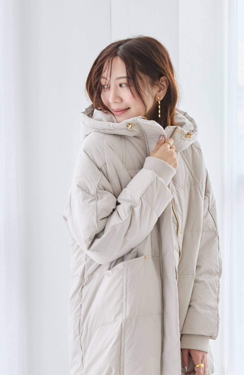 ストレッチフードミドルピュアダウン