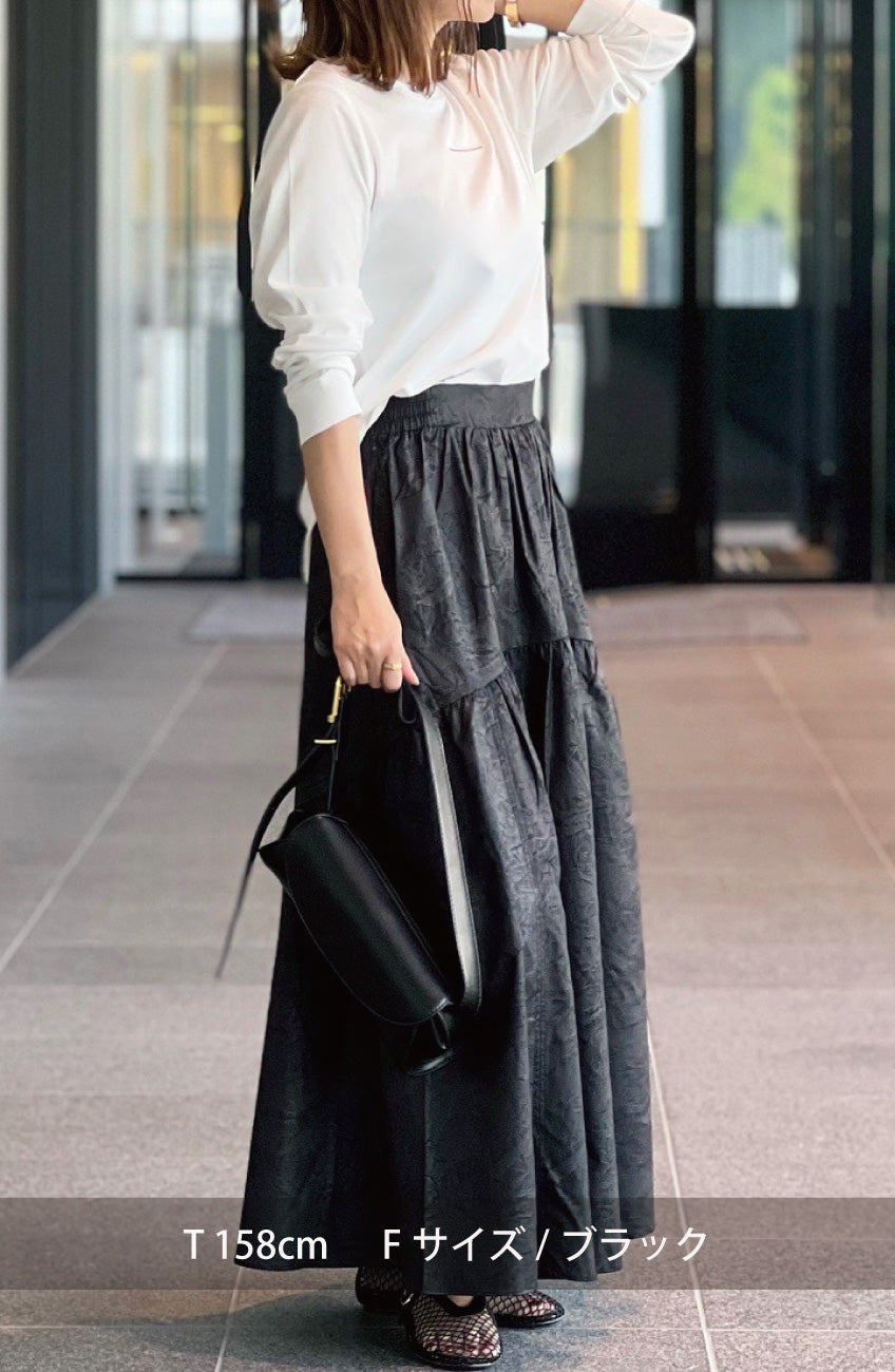 ヴィンテージ加工ヨーク切替スカート
