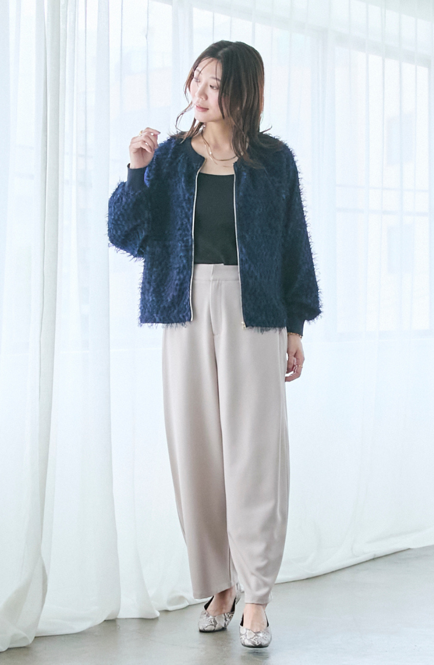 フェザージャガードZIPブルゾン