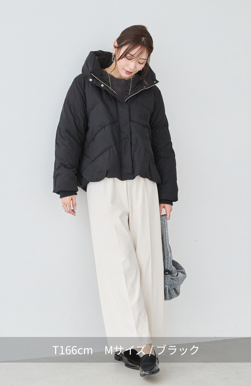 EC限定 ストレッチカシュネックピュアダウン