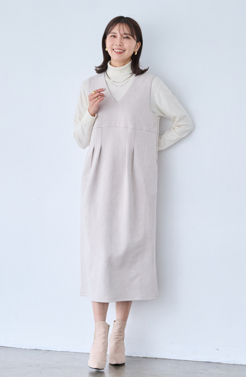 スエード2WAYジップジャンスカ｜FURRY、REYELL公式通販サイト kuih（クイ）