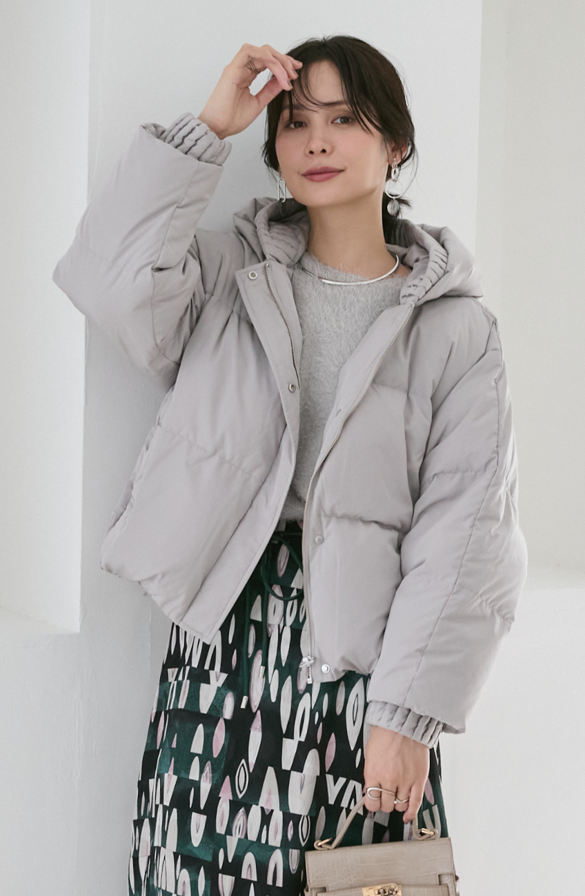 プリーツレイヤーフードピュアダウン｜FURRY、REYELL公式通販サイト