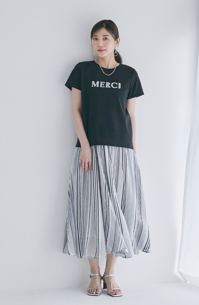 EC限定 Premium Cool Smooth 刺繍ロゴプリントT