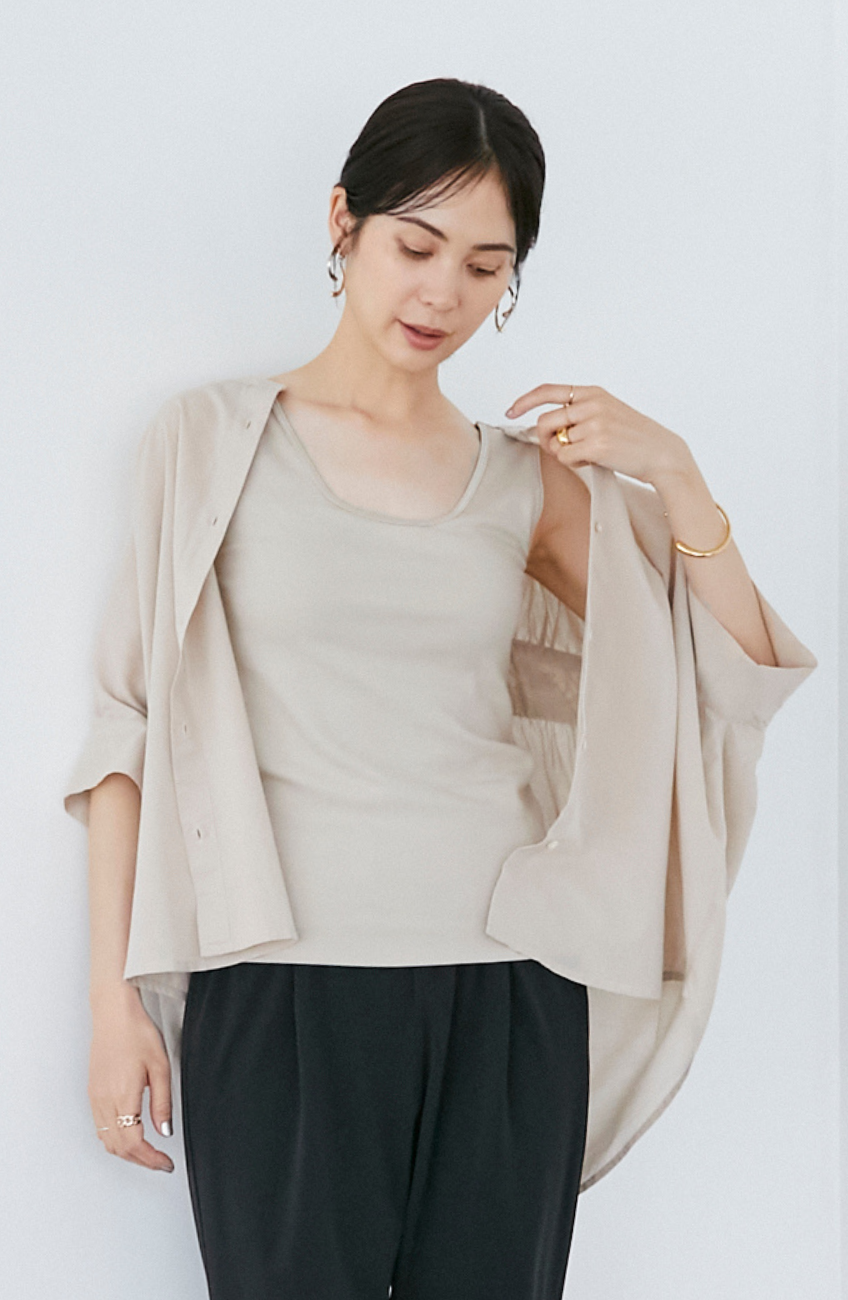 CICA配合パット付タンクトップ