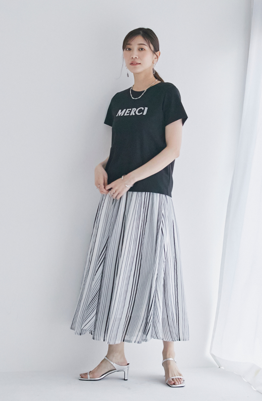 EC限定 Premium Cool Smooth 刺繍ロゴプリントT