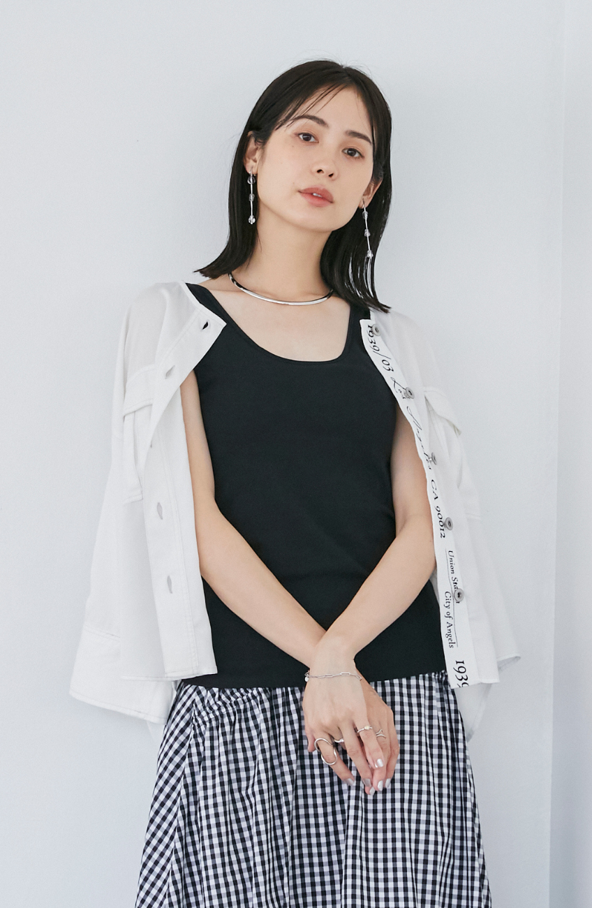 CICA配合パット付タンクトップ