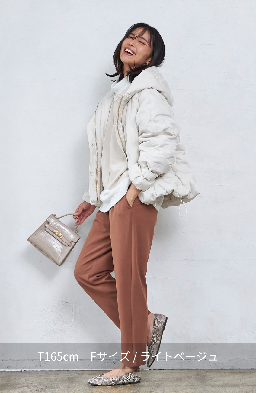 EC限定 ヒートボンディングフードショートピュアダウン