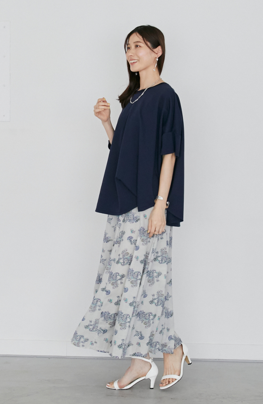 EC限定 ポンチローマバックロゴTシャツ