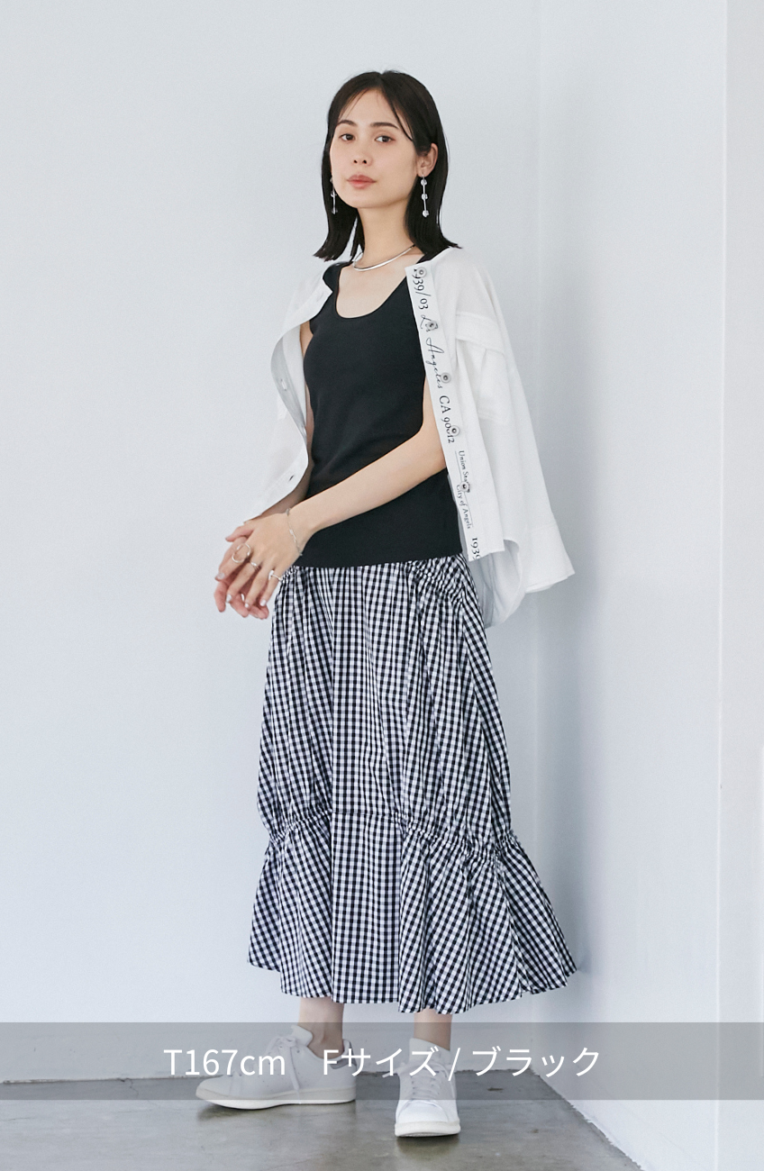 CICA配合パット付タンクトップ