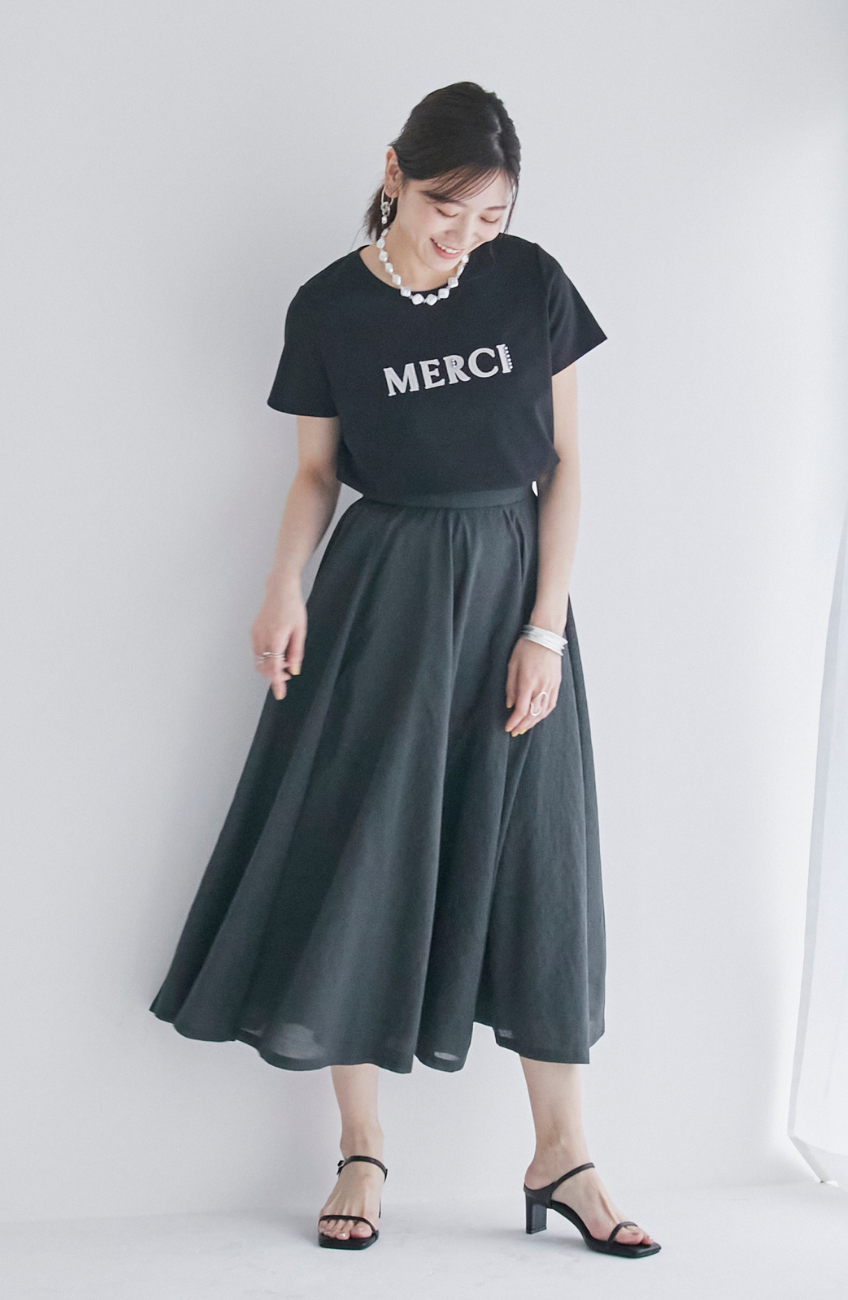 EC限定 Premium Cool Smooth 刺繍ロゴプリントT