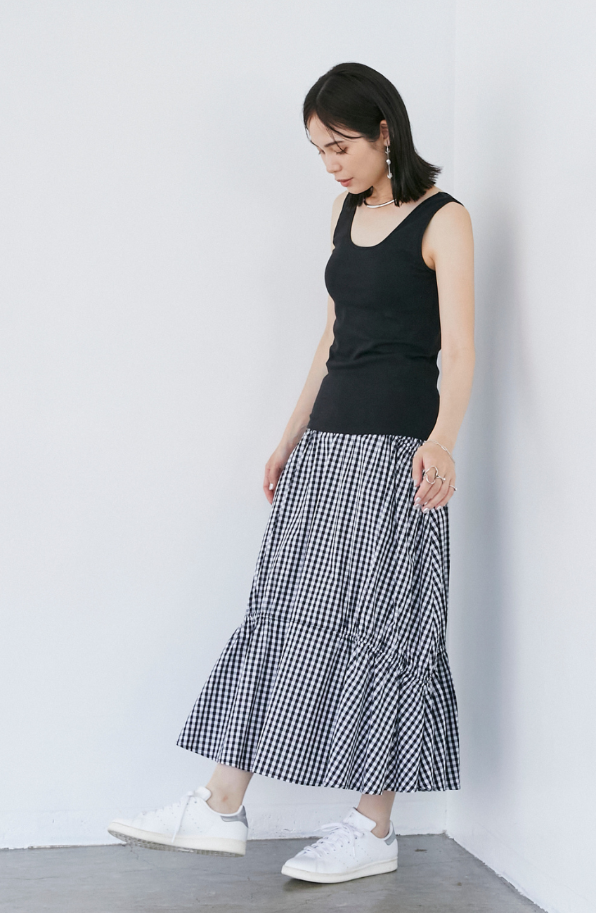 CICA配合パット付タンクトップ