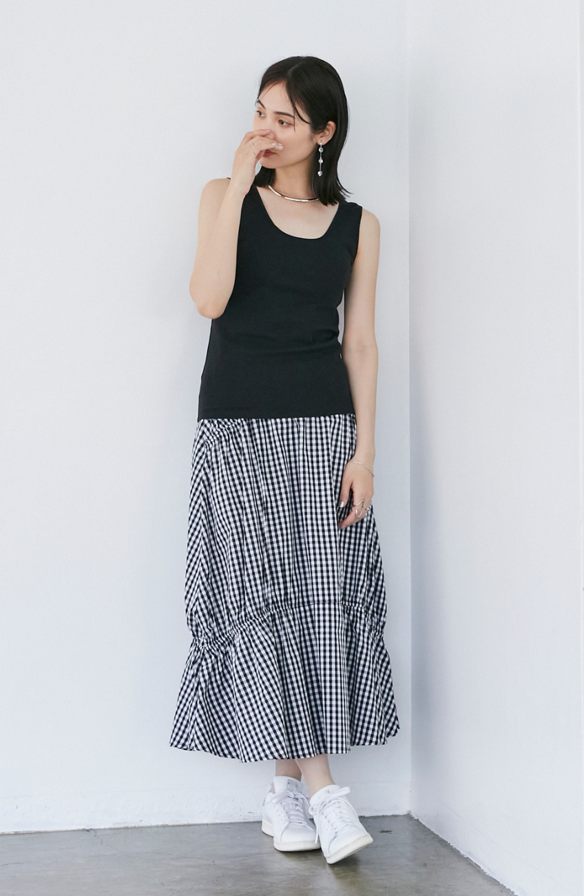 CICA配合パット付タンクトップ