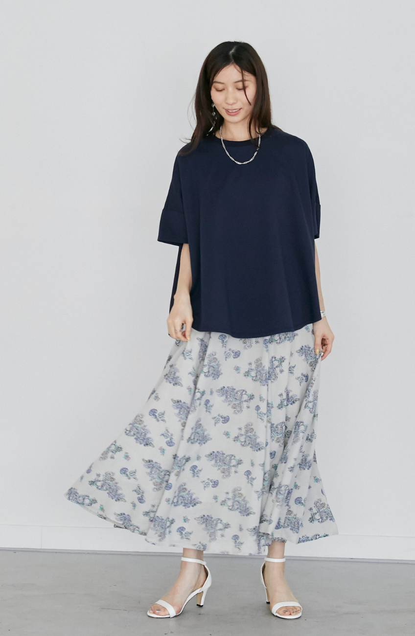 EC限定 ポンチローマバックロゴTシャツ