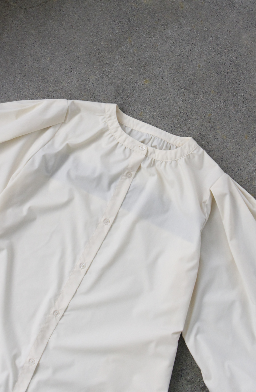 EC限定 バックヨークテープシャツワンピース