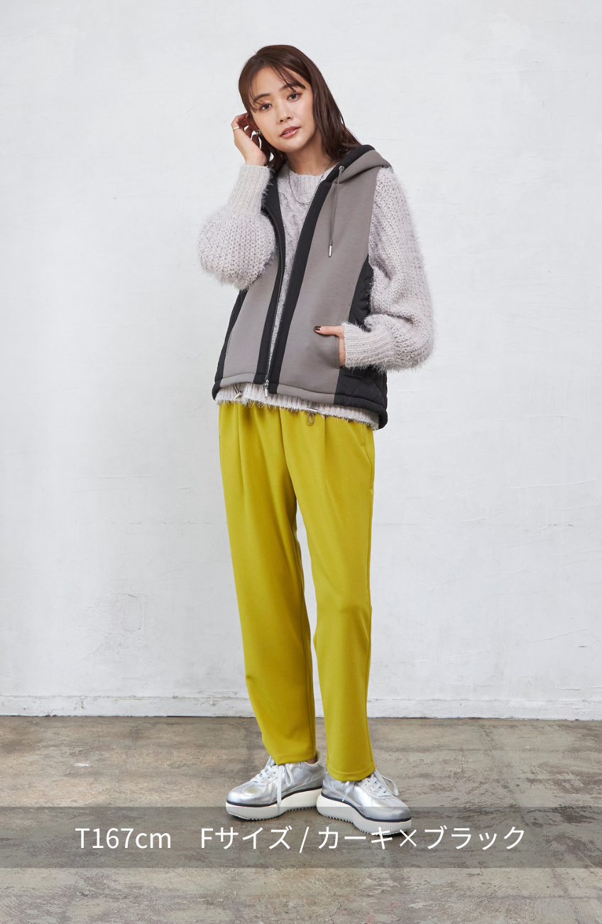 中綿×ダンボール切替ベスト