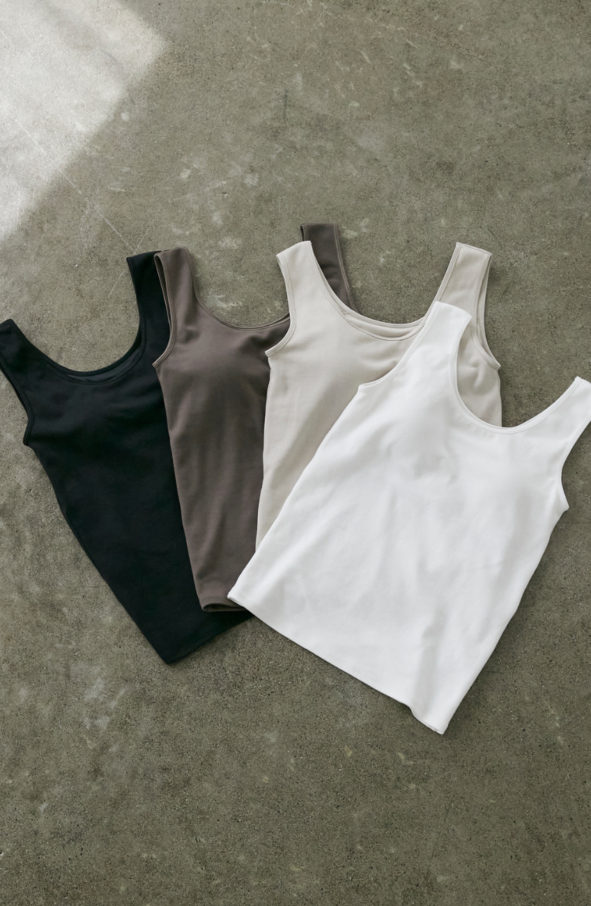 CICA配合パット付タンクトップ