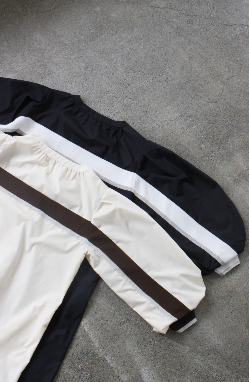 EC限定 バックヨークテープシャツワンピース