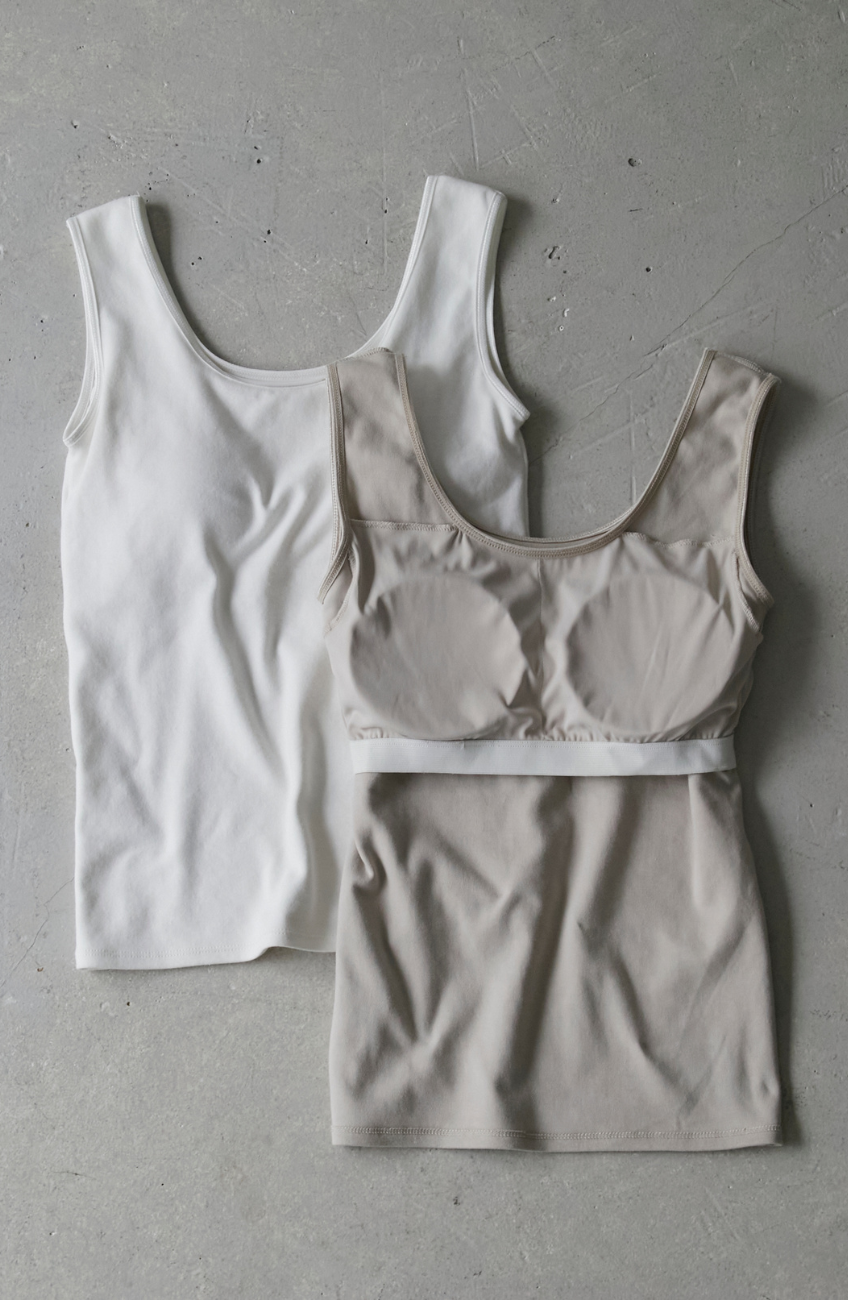 CICA配合パット付タンクトップ