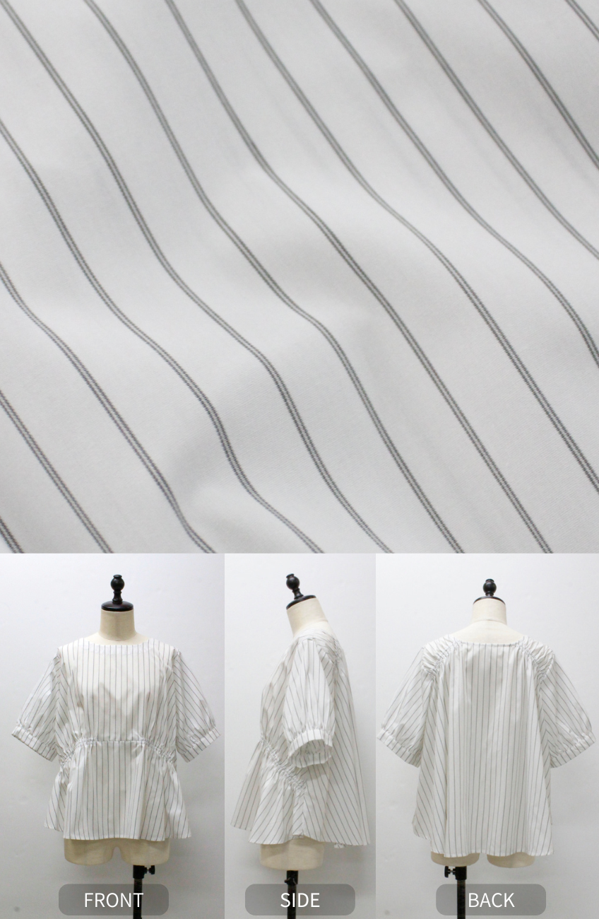 TCダブルギャザー2WAYブラウス