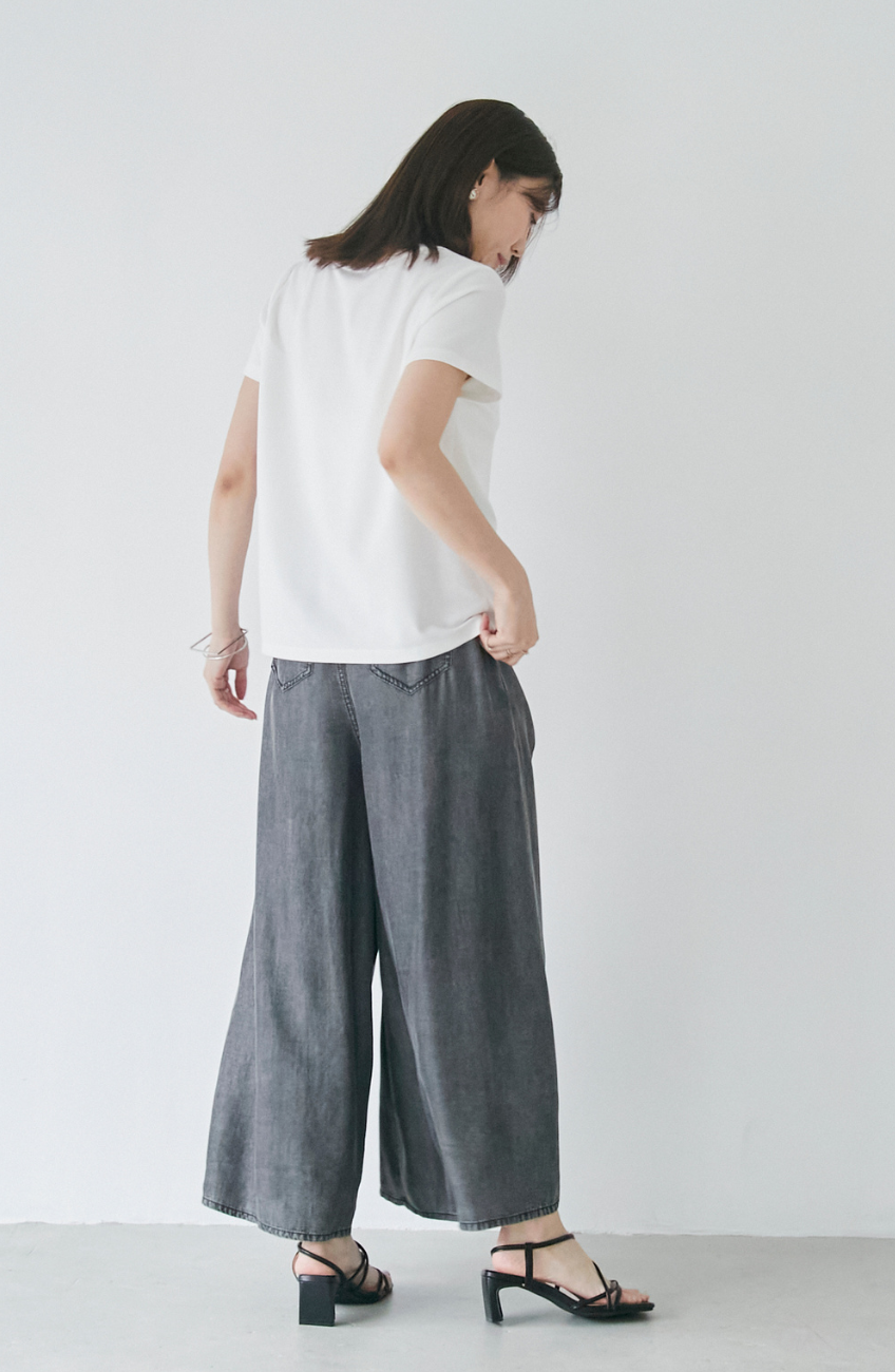 EC限定 Premium Cool Smooth 刺繍ロゴプリントT