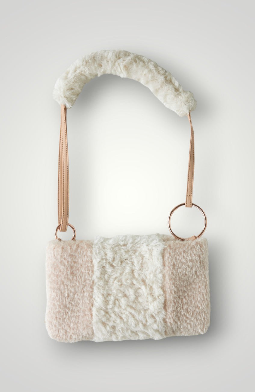 ファー×リング ショルダーBag