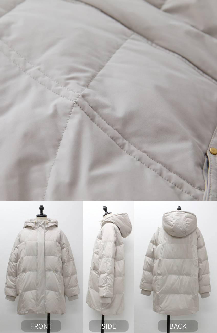 ストレッチフードミドルピュアダウン