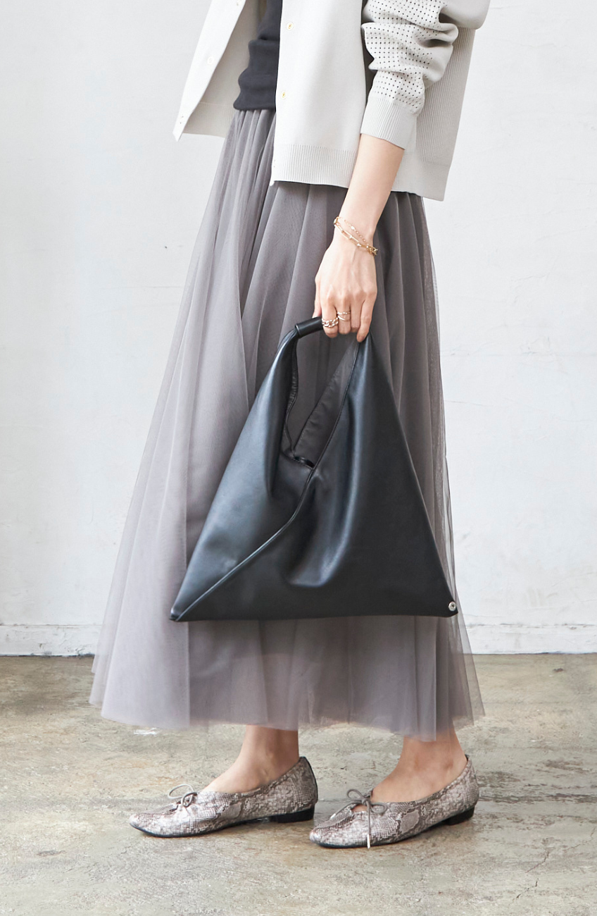 スムースレザーマルシェ 2WAY Bag