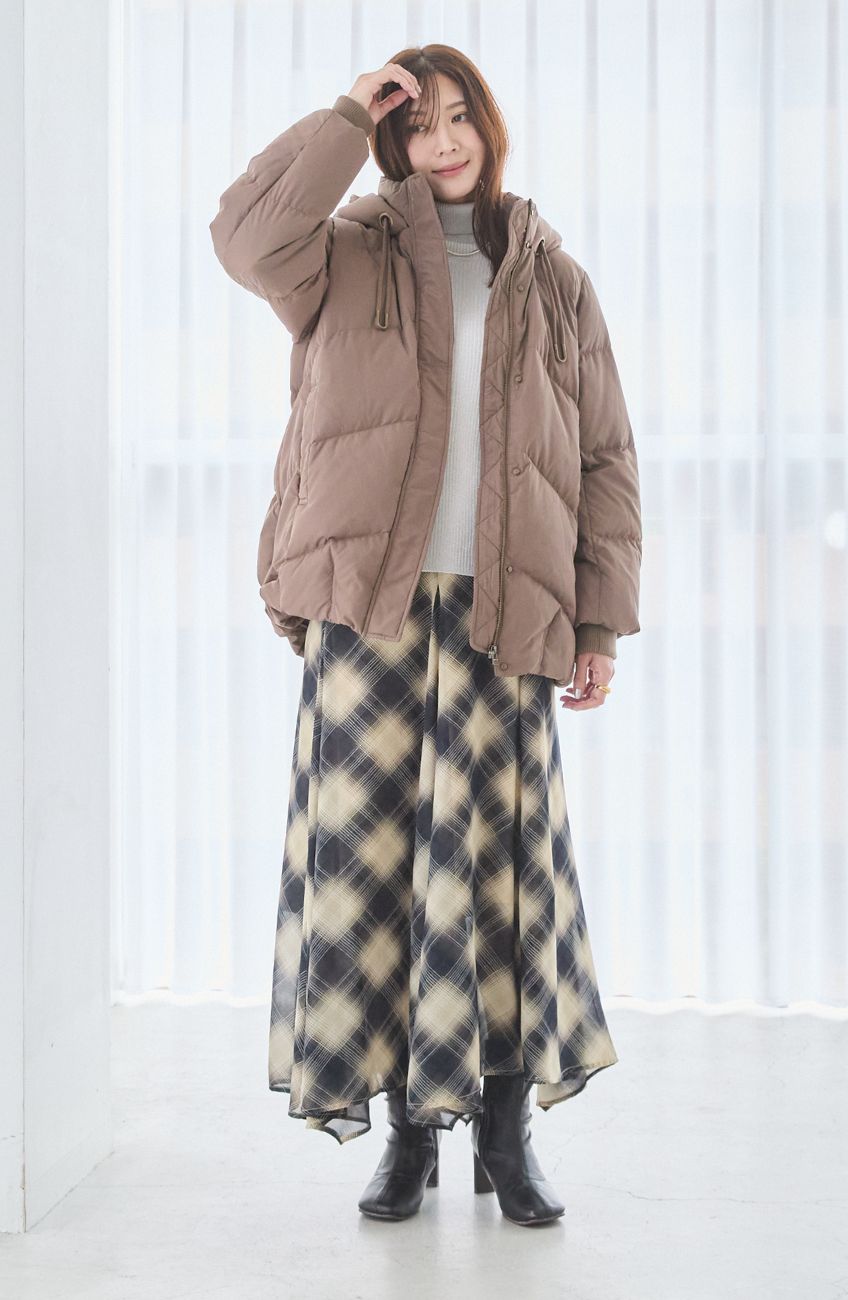 ハトメフードスタンドミドルピュアダウン