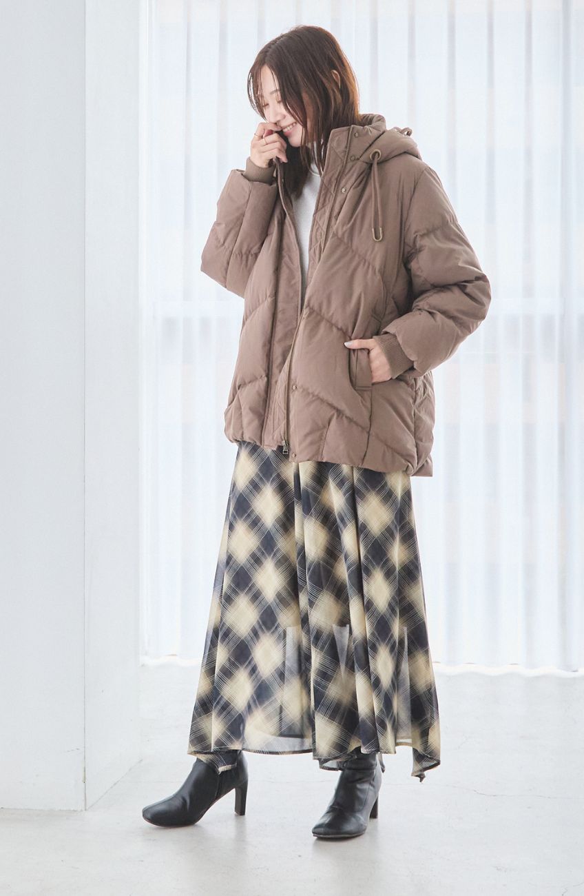 ハトメフードスタンドミドルピュアダウン