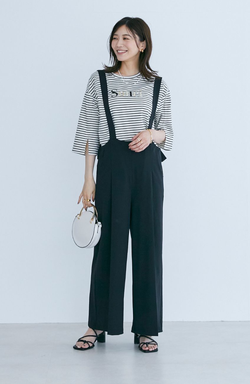 【MULTI FUNC+】ストレッチ オールインワン JOURNAL STANDARD relume サロペット オーバーオール 「MULTI