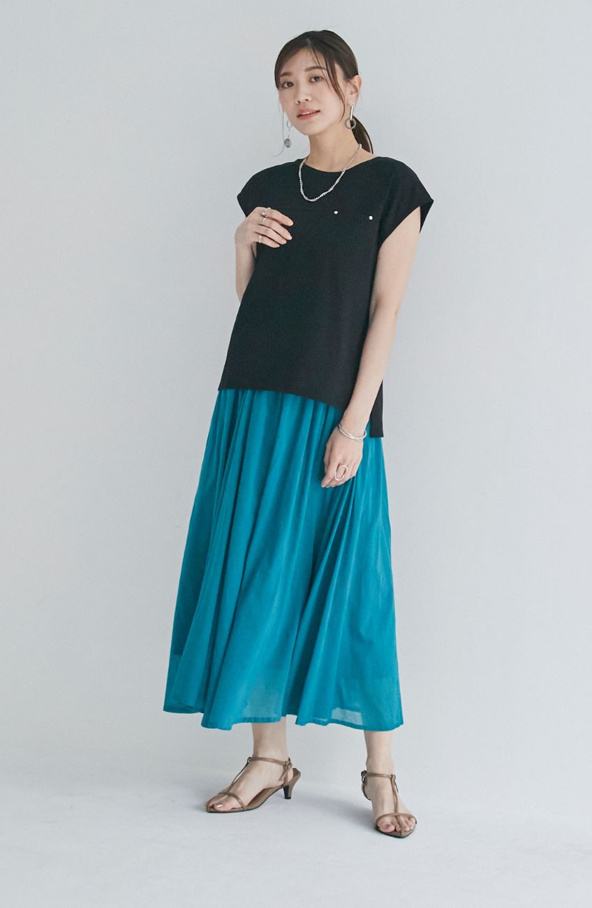 EC限定 DRY COTTON フレンチスリーブプルオーバー