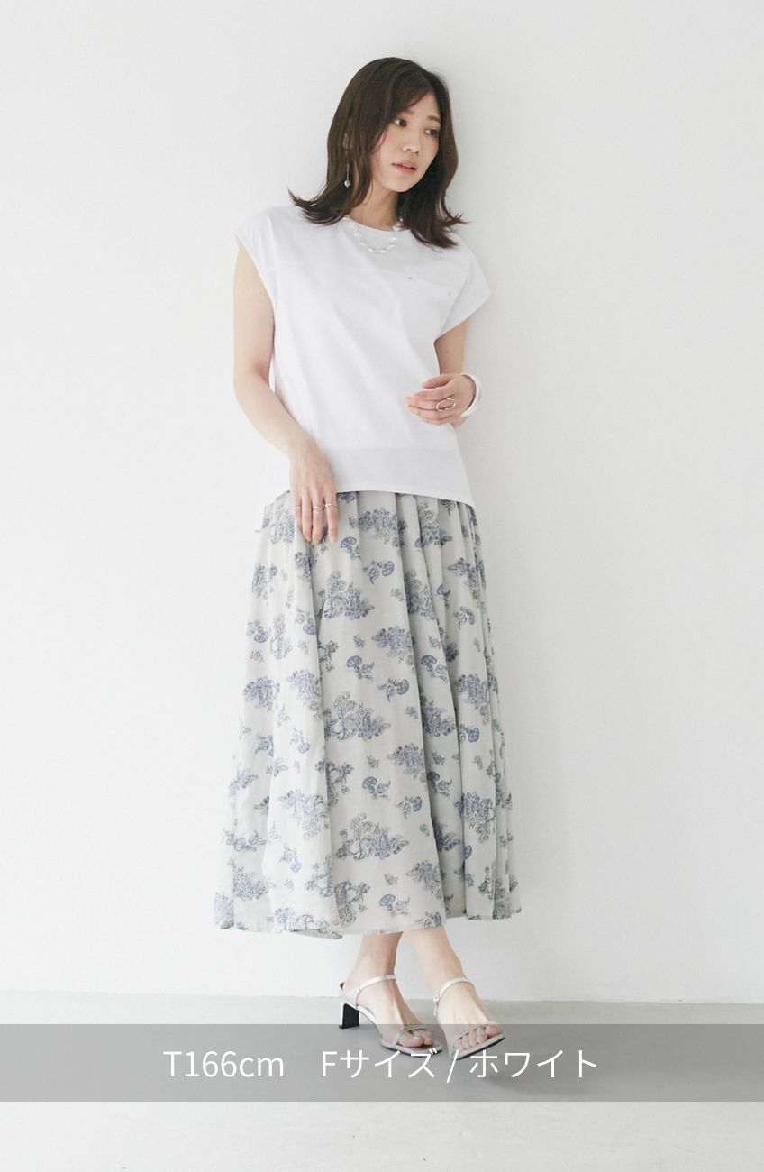 EC限定 DRY COTTON フレンチスリーブプルオーバー