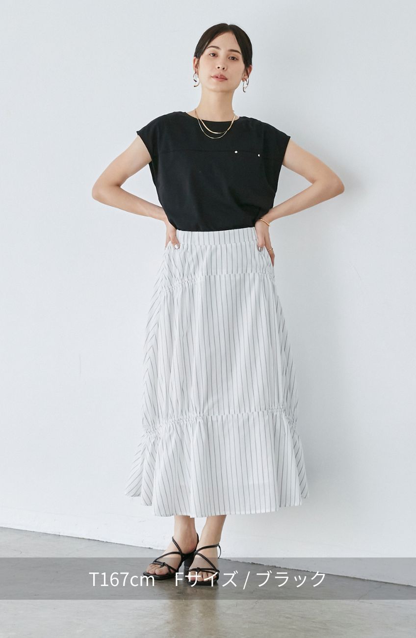 EC限定 DRY COTTON フレンチスリーブプルオーバー