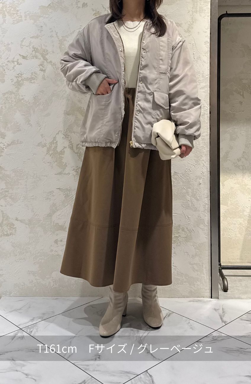 メモリータフタノーカラーモッズコート