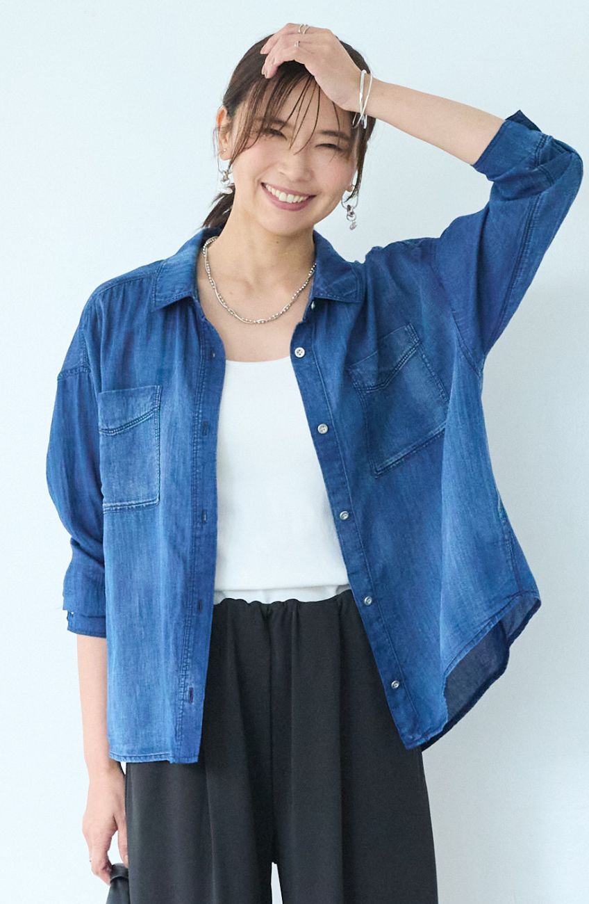 Hand Madeブラストデニムシャツ