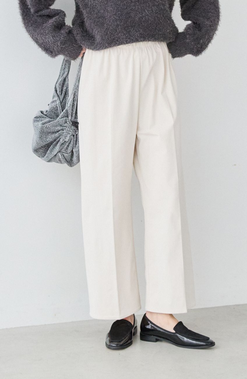 ストレッチ起毛ノンシームパンツ