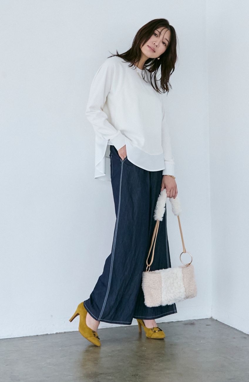 ファー×リング ショルダーBag