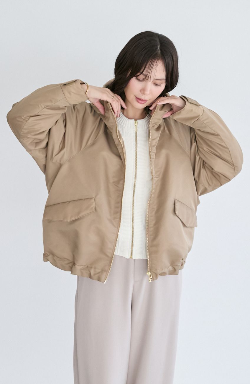 ナイロン中綿フードMA-1ジャケット｜FURRY、REYELL公式通販