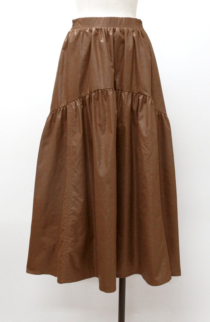 ヴィンテージ加工ヨーク切替スカート