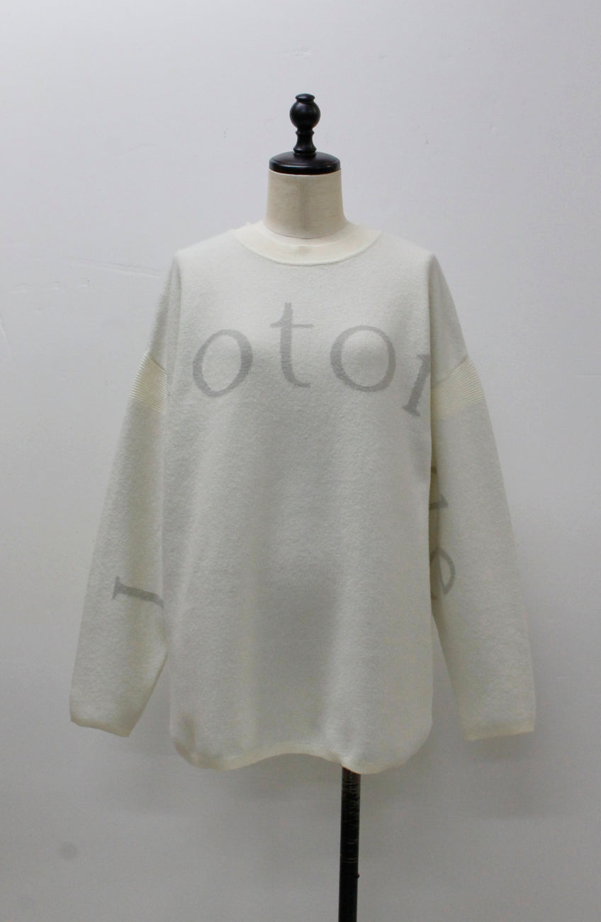 ロゴJQニットチュニック