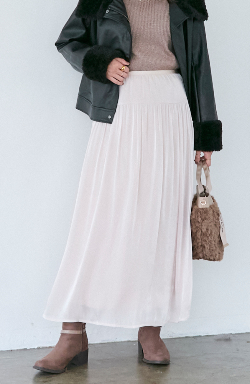 ラメヨウリュウ切替スカート