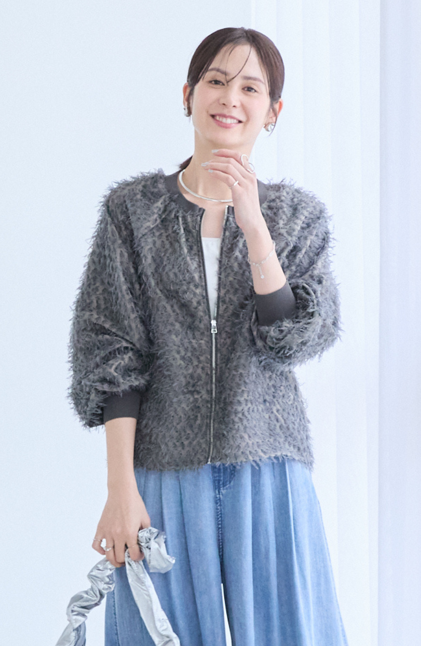 フェザージャガードZIPブルゾン