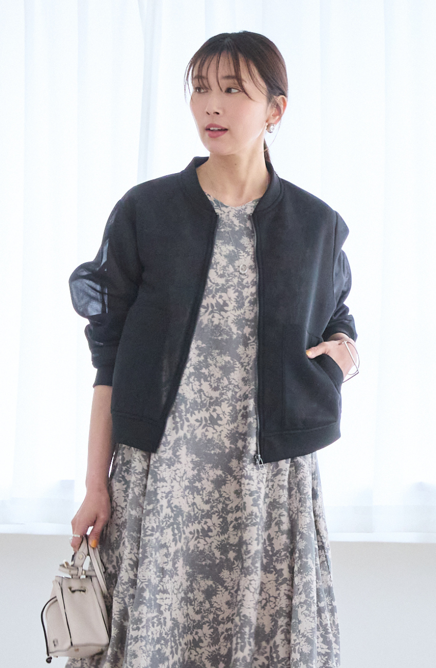 シアーダンボールブルゾン