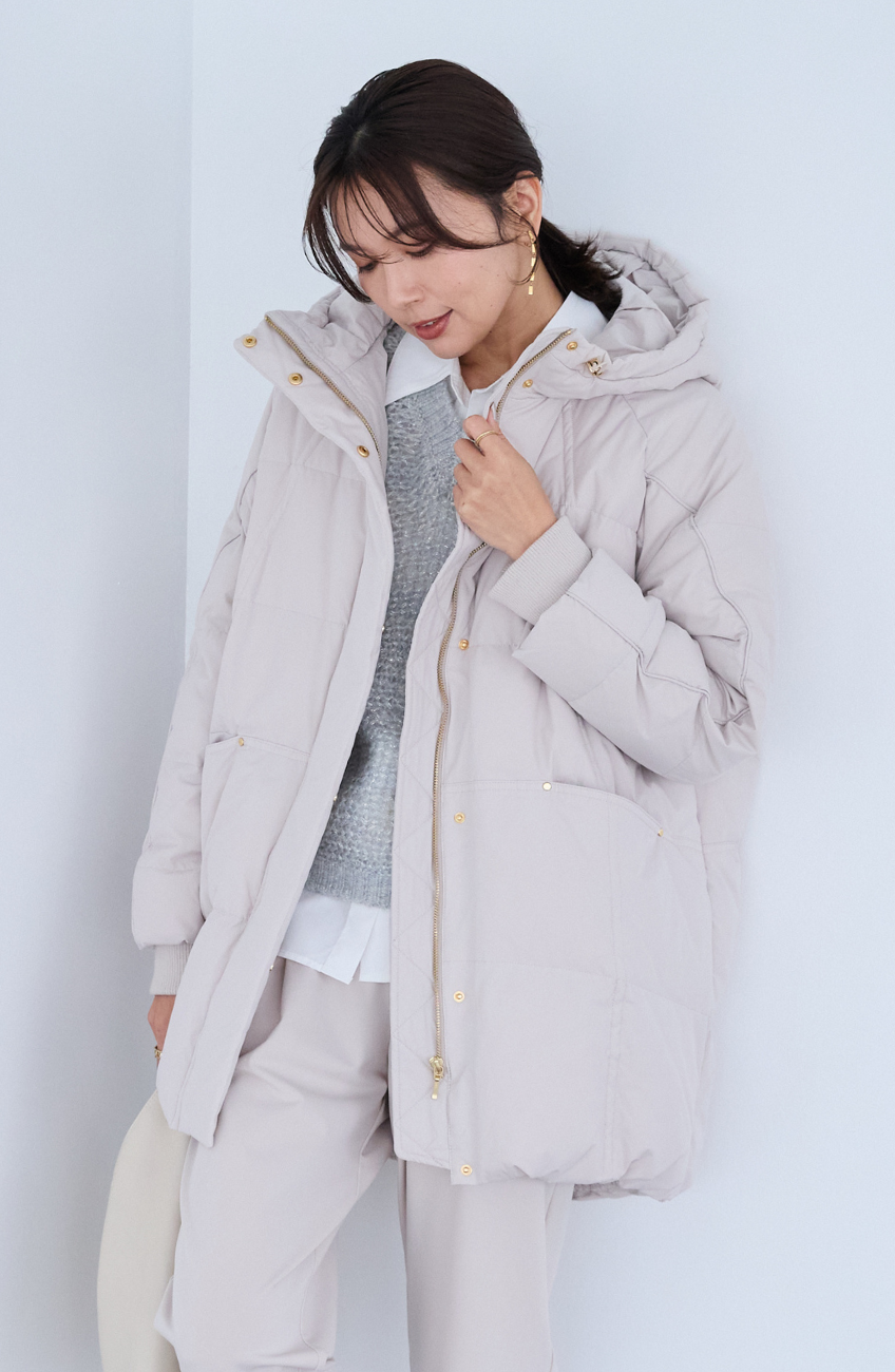 ストレッチフードミドルピュアダウン｜FURRY、REYELL公式通販サイト