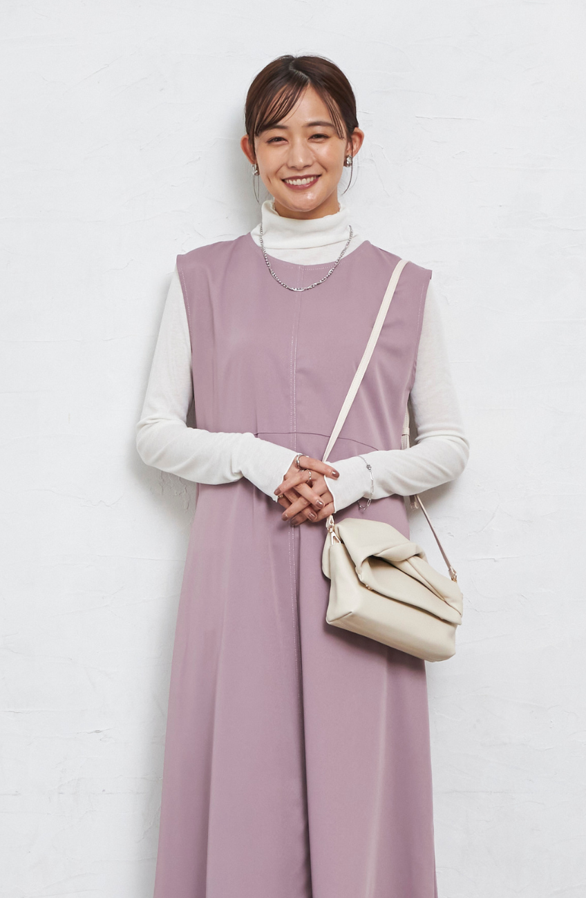 スムースレザーツイストクラッチBag