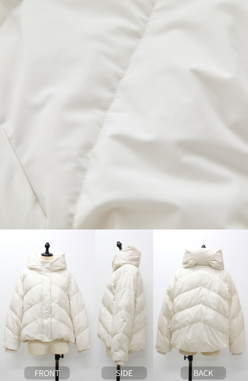 EC限定 ストレッチカシュネックピュアダウン