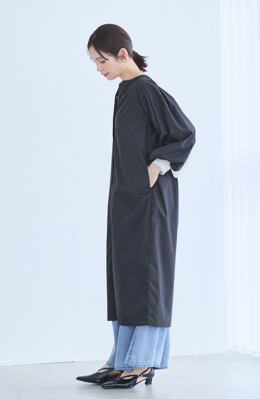 EC限定　バックヨークテープシャツワンピース