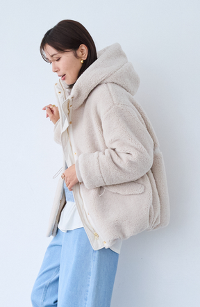 ボアドロストモッズコート