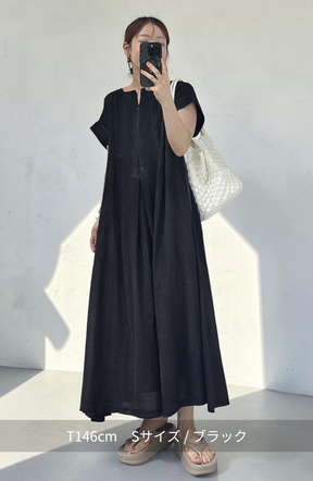 [cahoさんコラボ] Hand Madeブラストデニムワンピース