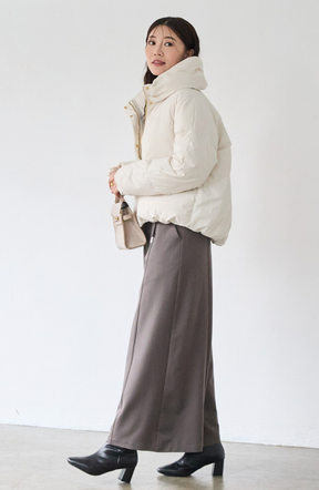 ストレッチカシュネックピュアダウン